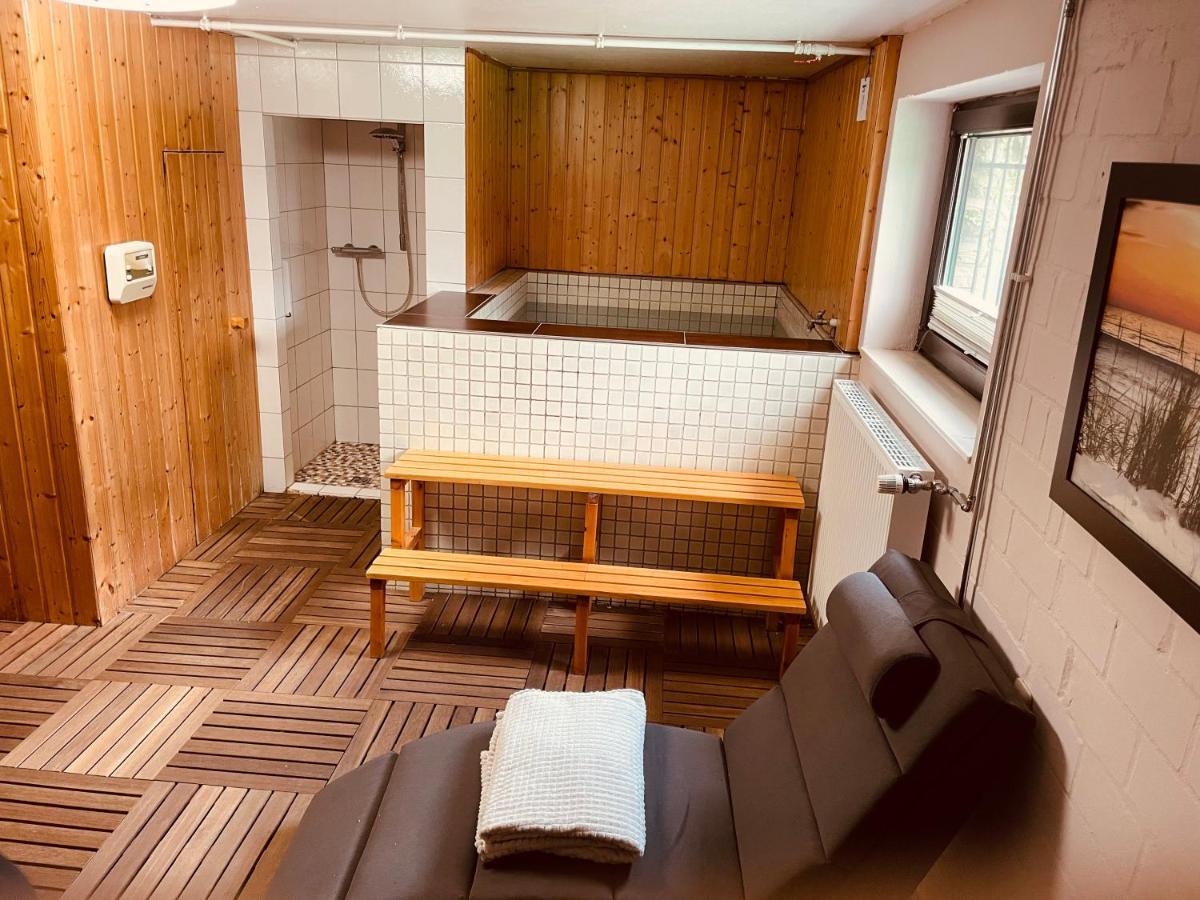Stylisches Modernes Apartment, Sauna Und Wellness Top Lage Lubbecke Esterno foto